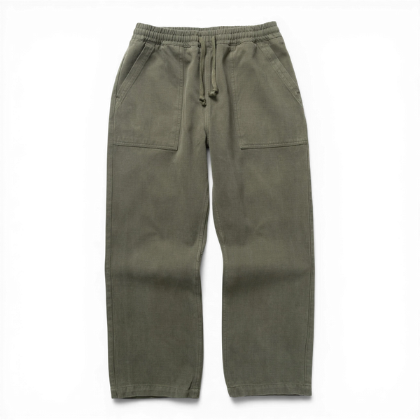 Service Works Moleskin Chef Pants Moss — Service Works