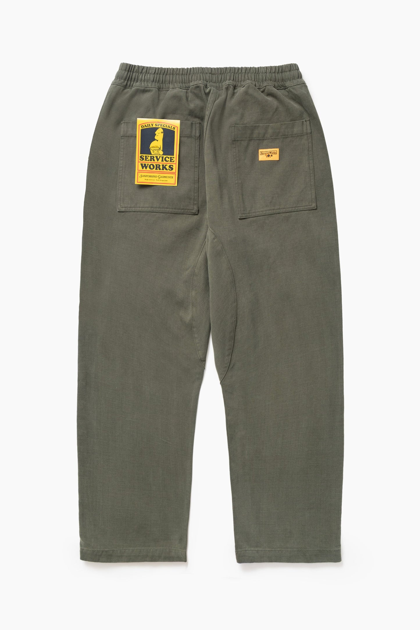 Service Works Moleskin Chef Pants Moss