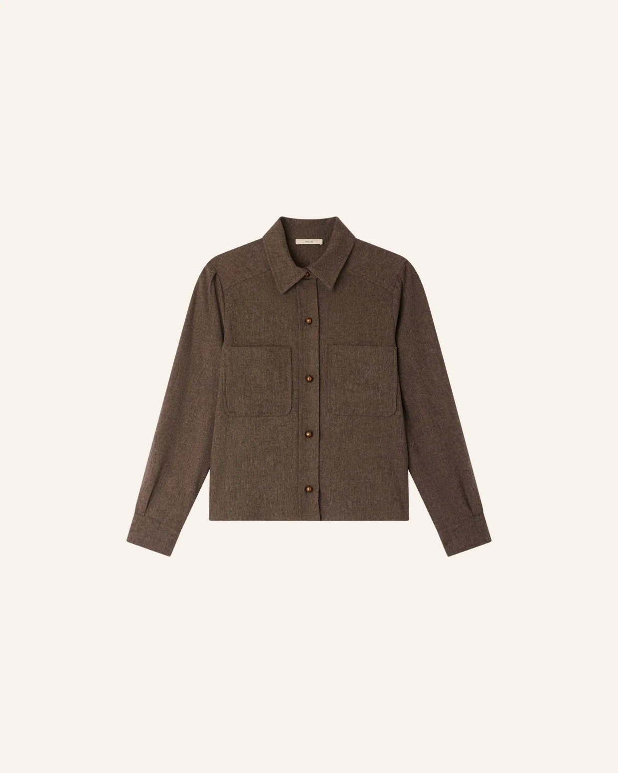 Sessun Chemise THEOWOOL Warm Stone