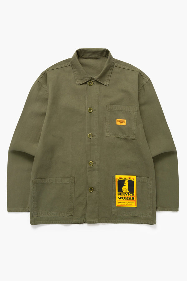 Sevice Works CHORE SHIRT Olive — Service Works