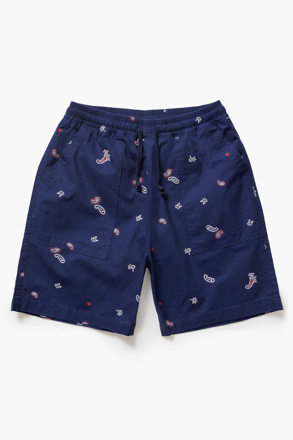 Sevice Works PAISLEY CHEF SHORT Royal — Service Works