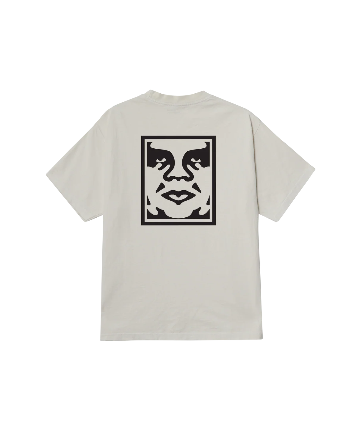 T SHIRT OBEY BOLD ICON FACE Pigment Chalk