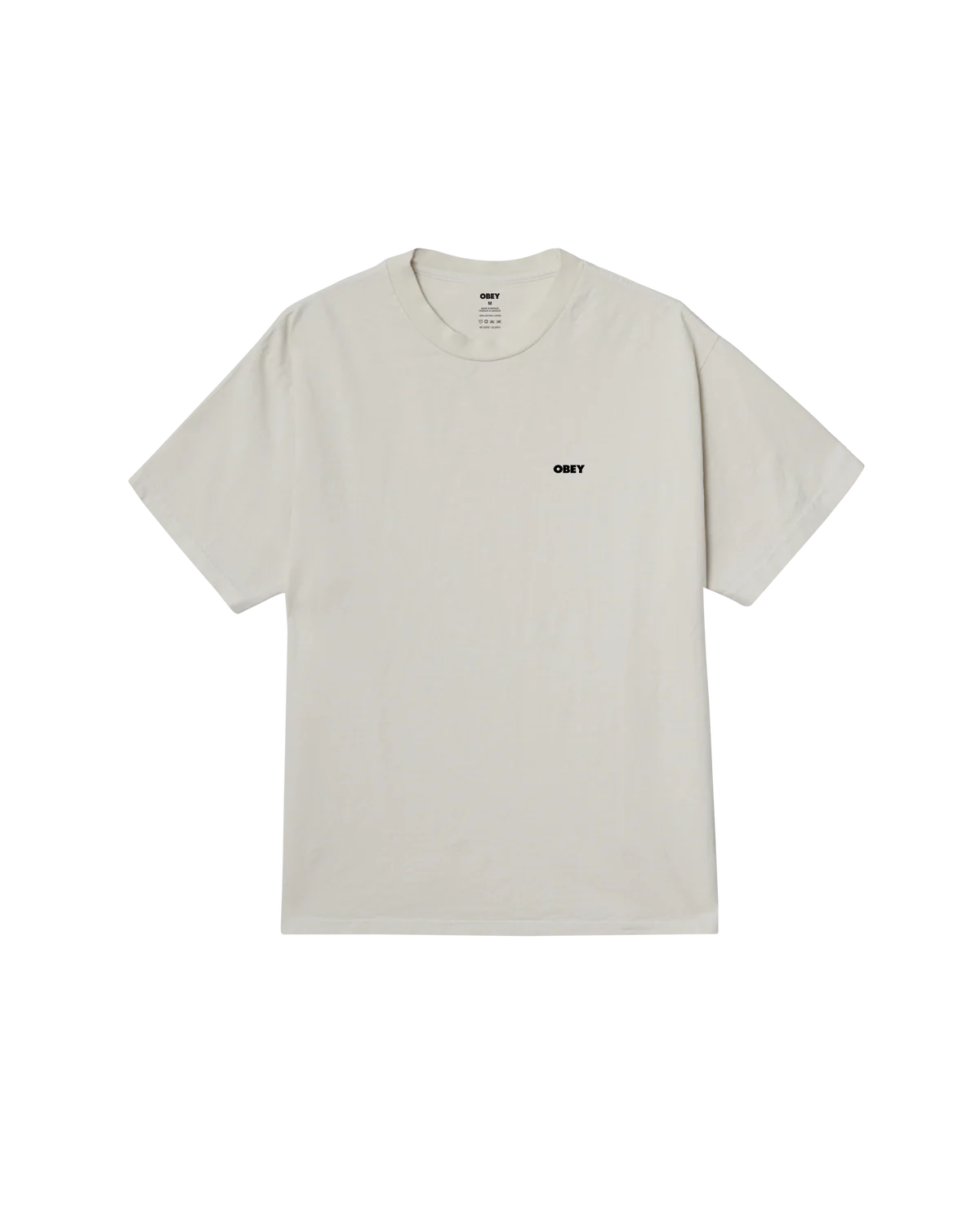 T SHIRT OBEY BOLD ICON FACE Pigment Chalk