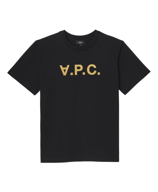 T Shirt APC STANDARD GRAND VPC S/S TEE Black Beige
