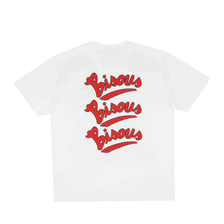 T Shirt Bisous Skateboards GIANNI White