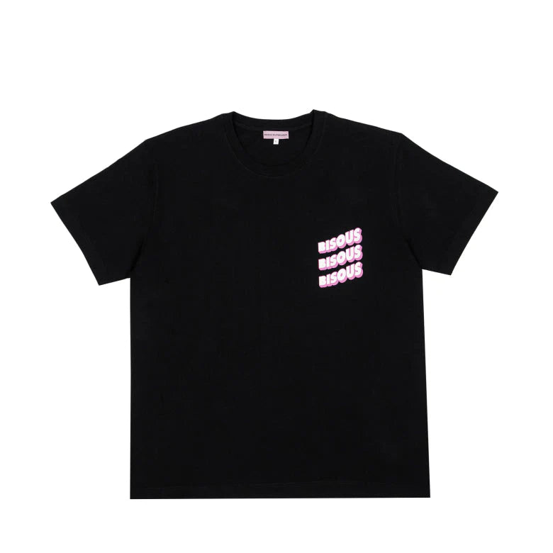 T Shirt Bisous Skateboards SONICS Black