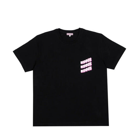 T Shirt Bisous Skateboards SONICS Black