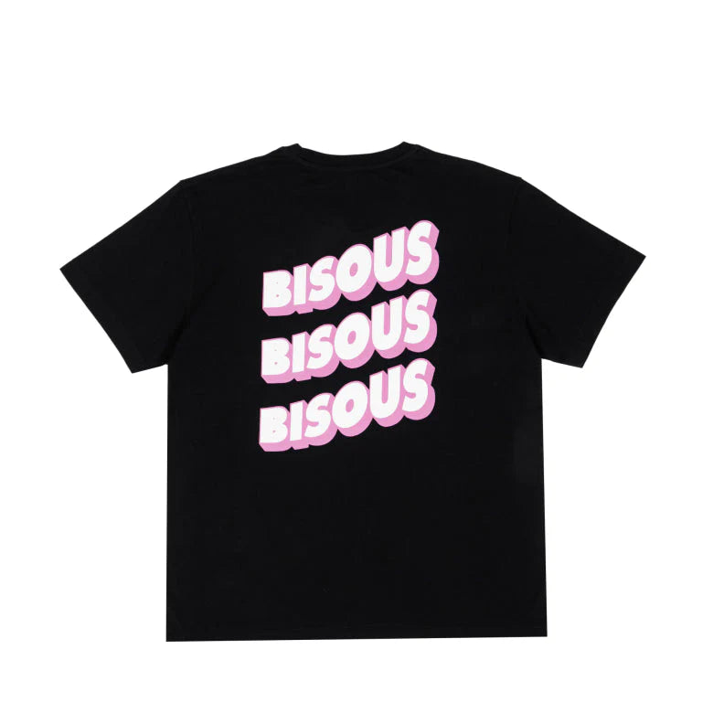T Shirt Bisous Skateboards SONICS Black