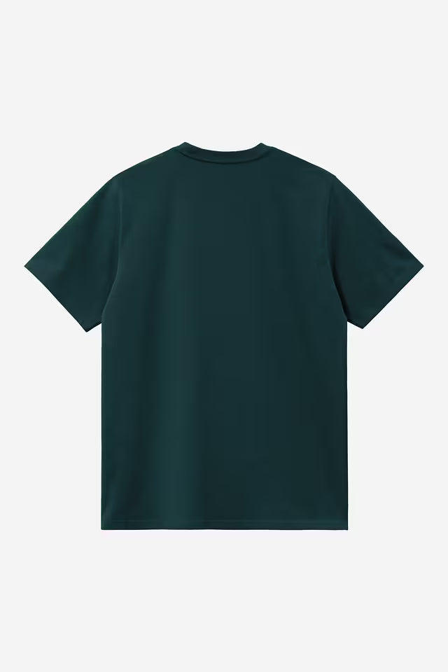 T Shirt Carhartt Wip AMERICAN SCRIPT S/S TEE Deep Lagoon