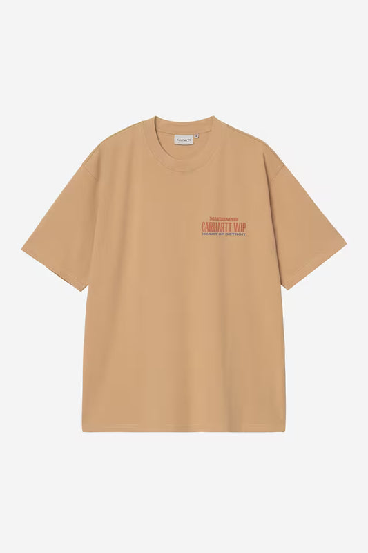 T Shirt Carhartt Wip ARCAN S/S TEE Dusty H Brown