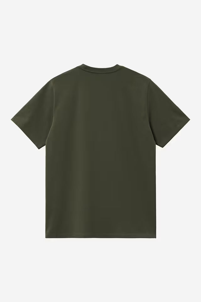 T Shirt Carhartt Wip CHASE S/S TEE Olive Gold