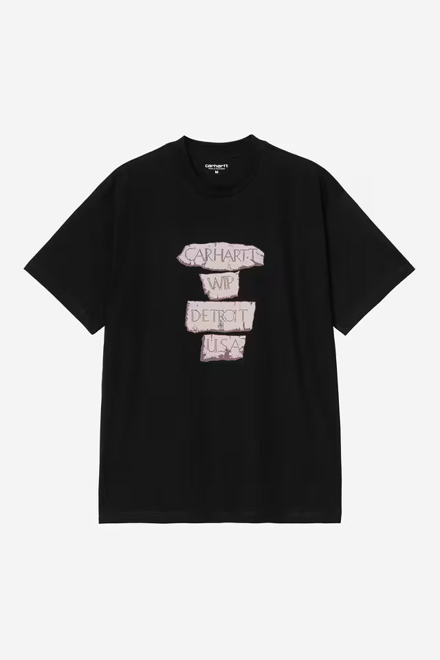 T Shirt Carhartt Wip MASTERPIECE S/S TEE Black