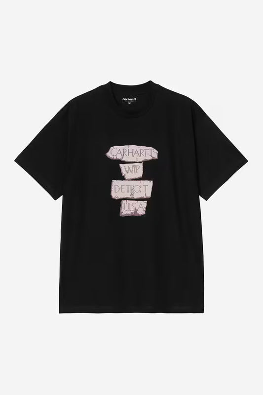 T Shirt Carhartt Wip MASTERPIECE S/S TEE Black