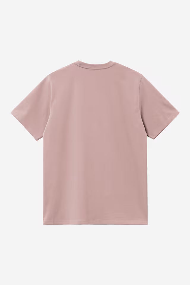 T Shirt Carhartt Wip POCKET S/S TEE Glassy Pink