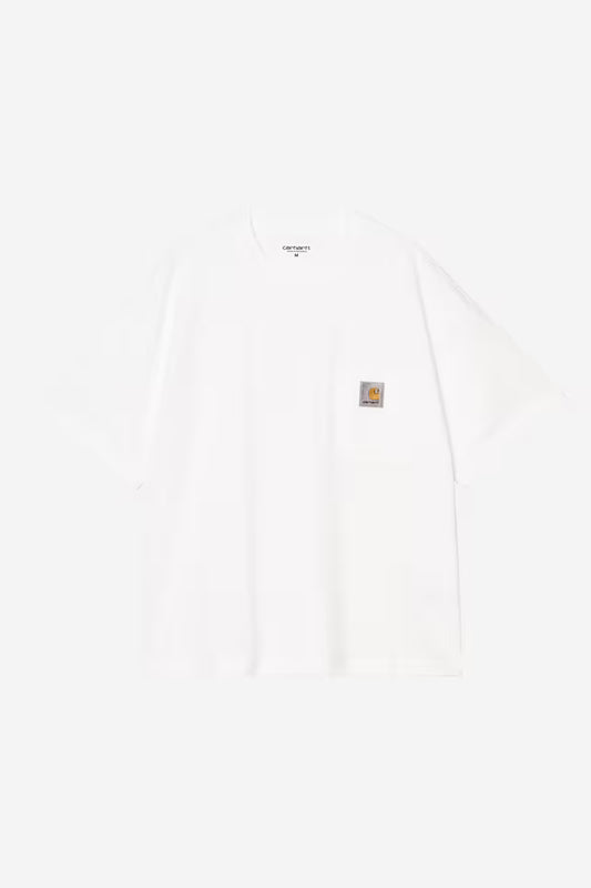 T Shirt Carhartt Wip POCKET S/S TEE White