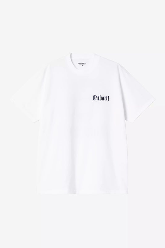 T Shirt Carhartt Wip SCHOOLING S/S TEE White