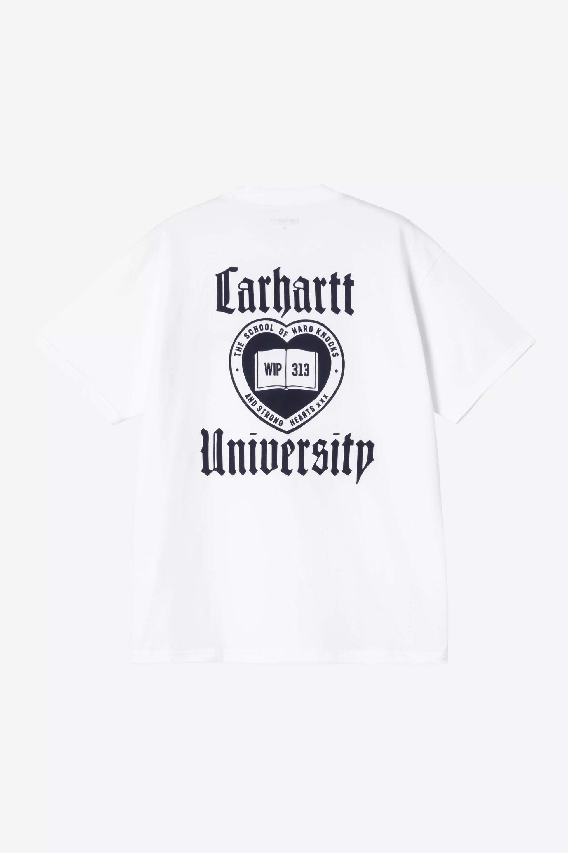 T Shirt Carhartt Wip SCHOOLING S/S TEE White
