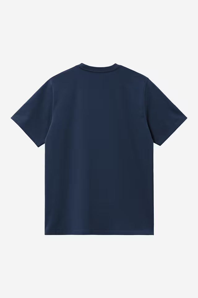 T Shirt Carhartt Wip SCRIPT EMBROIDERY S/S TEE Jupiter White