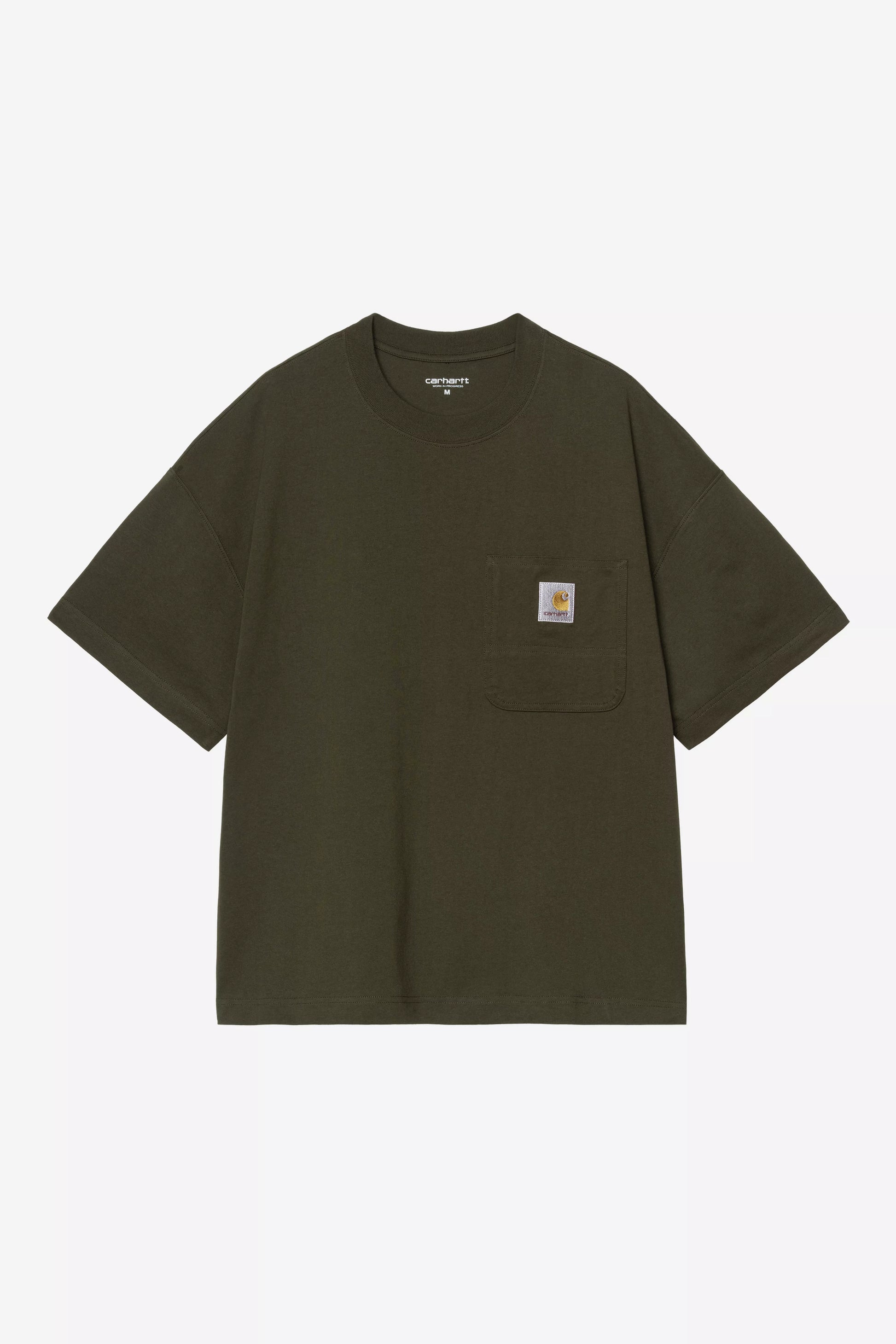 T Shirt Carhartt Wip WORK POCKET S/S TEE Olive