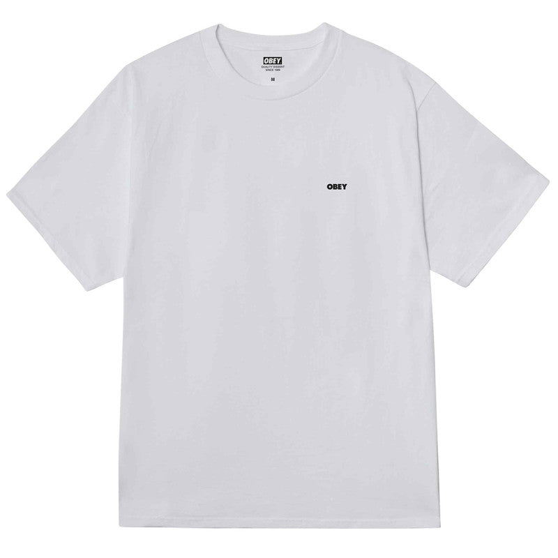 T Shirt Obey OBEY SOUND & RESIST BIRD S/S T White