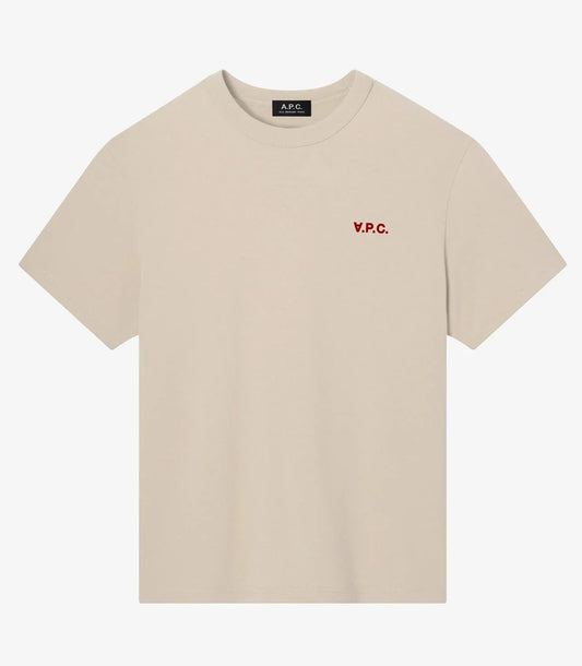 TEE BOXY PETIT VPC Mastic Rouge