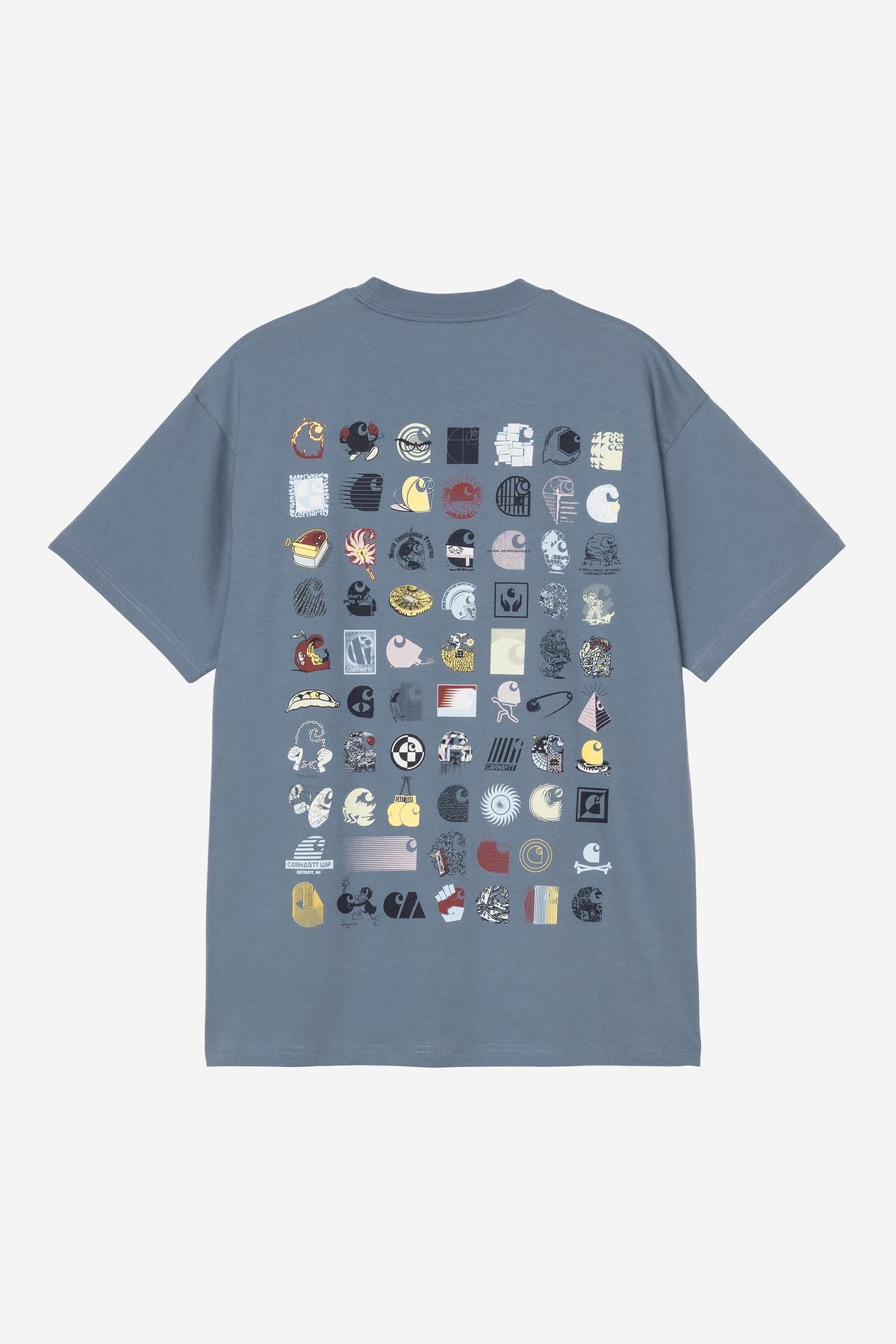 T Shirt Carhartt Wip LOGO ARCHIVE S/S TEE Angelite