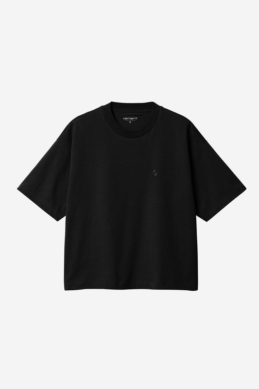 T Shirt Carhartt Wip W CHESTER S/S TEE Black