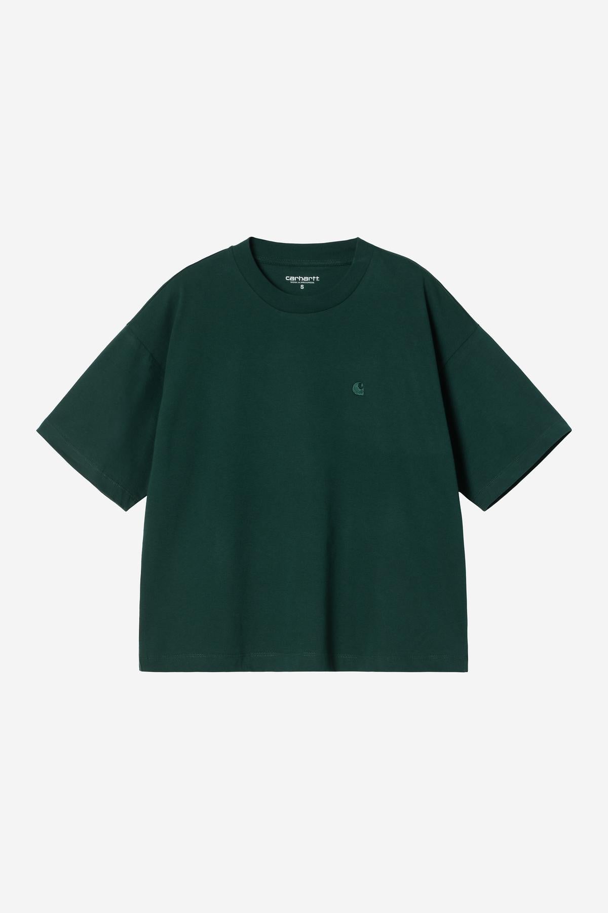T Shirt Carhartt Wip W CHESTER S/S TEE Dark Fir