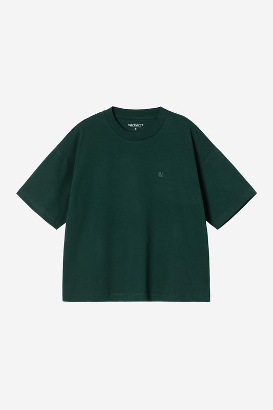T Shirt Carhartt Wip W CHESTER S/S TEE Dark Fir