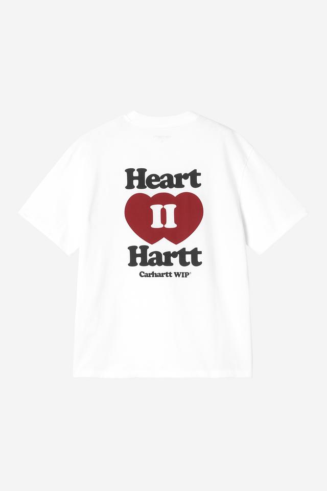 T Shirt Carhartt Wip W HEART II S/S TEE White