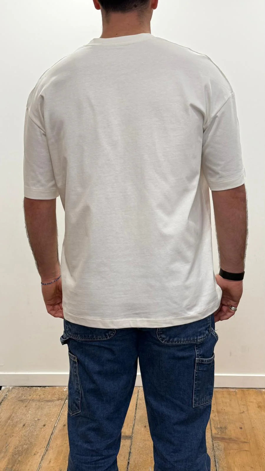 T Shirt Saint-Etienne Child Of Sainté HEART EMB Ivoire/Vert