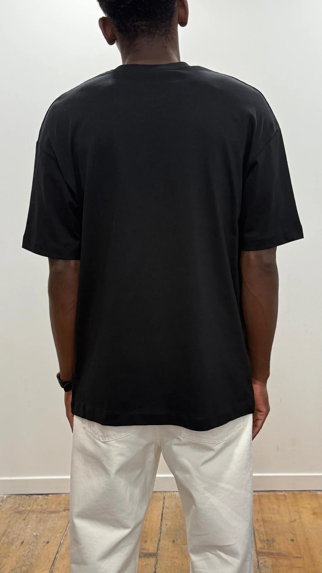 T Shirt Saint-Etienne Child Of Sainté HEART EMB Noir/Anthracite