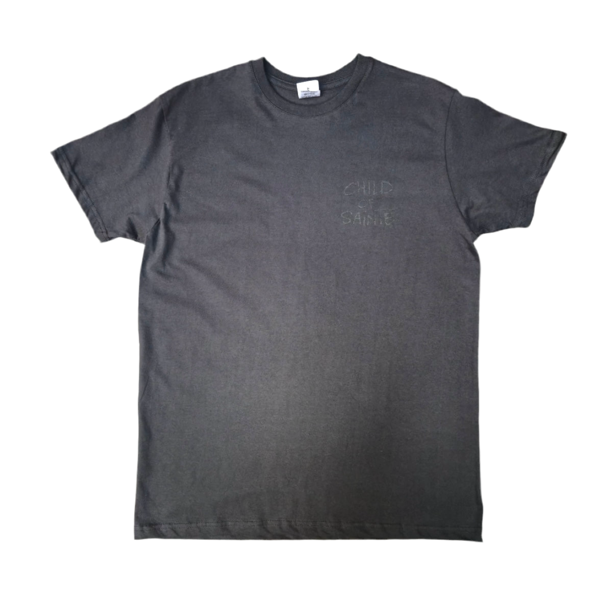 T Shirt Saint-Etienne Child Of Sainté cœur Noir