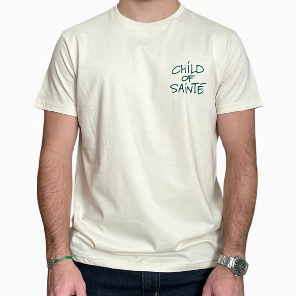 T Shirt Saint-Etienne Child Of Sainté cœur Natural — Child Of Sainté