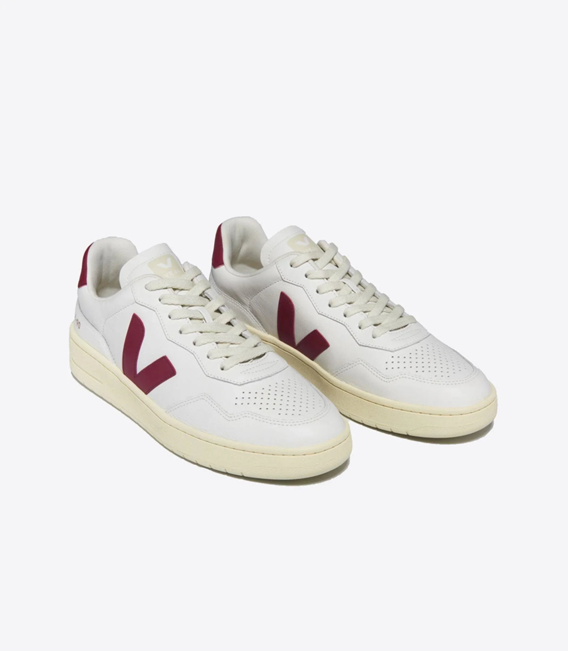 V-90 LEATHER White Marsala - Uptown 42