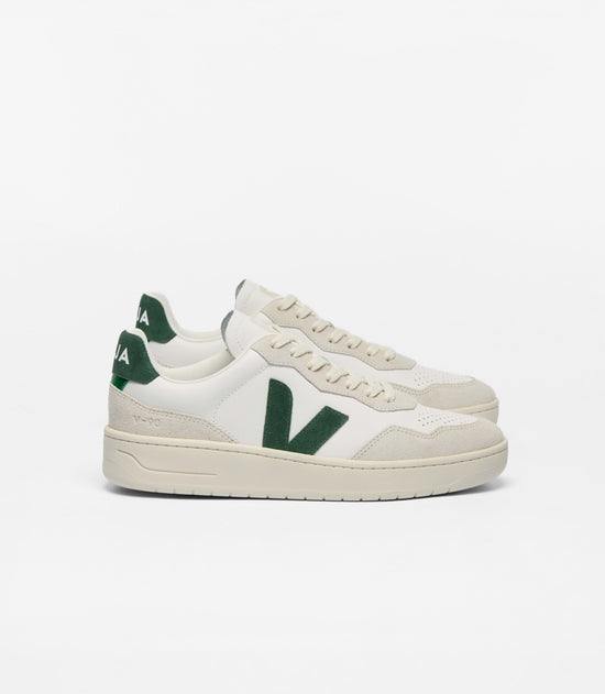 VEJA V-90 LEATHER WHITE CYPRUS — Veja
