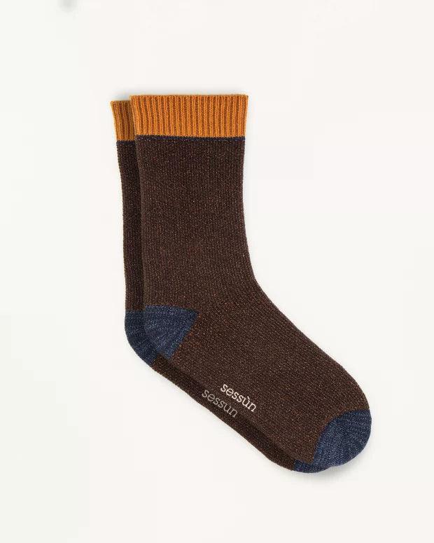 VOYAGEUR CHAUSSETTES Choco