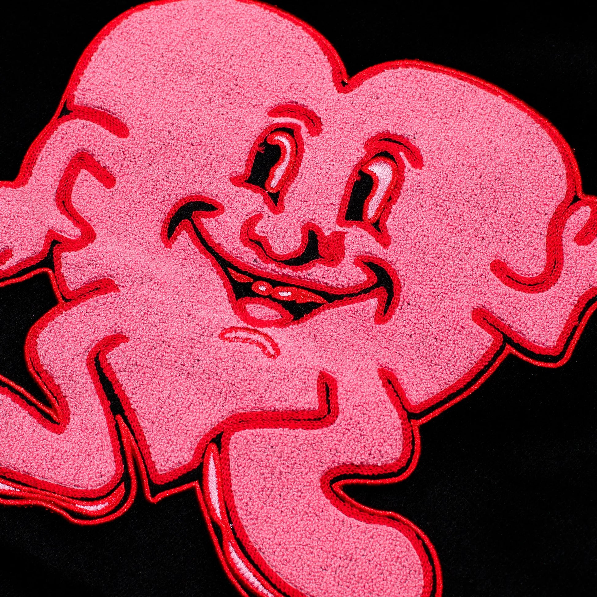 Veste Bisous Skateboards VARSITY JACKET Black