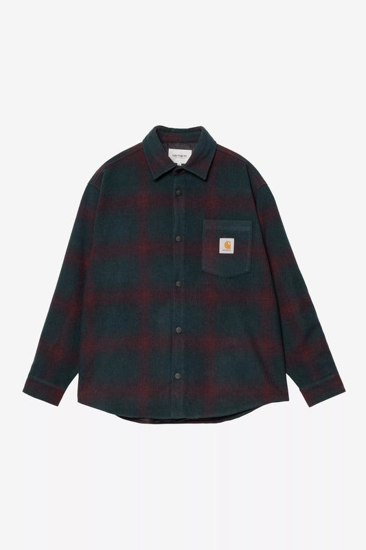 Veste Carhartt Wip BRENNAN SHIRT JACKET Lagoon