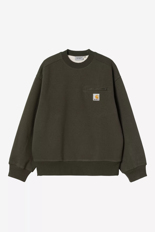 Veste Carhartt Wip DETROIT SWEAT Olive