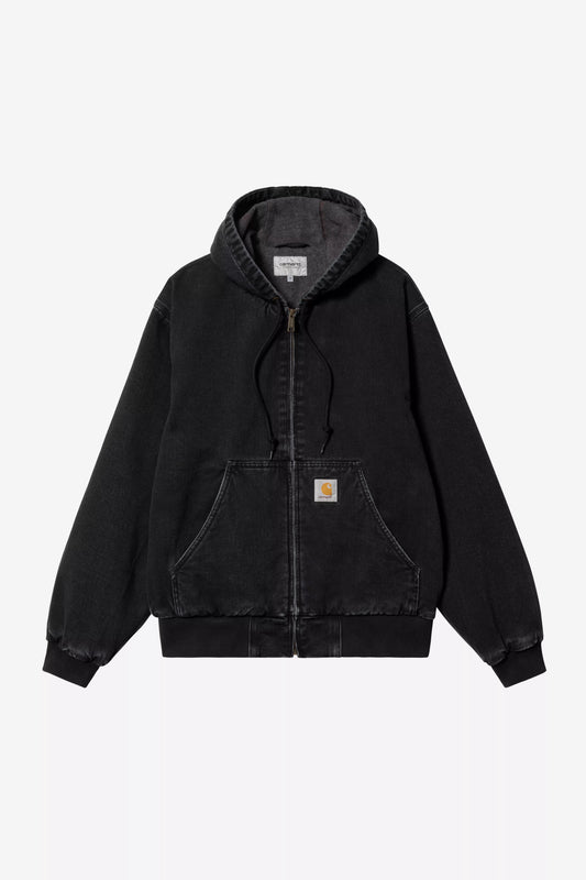 Veste Carhartt Wip OG ACTIVE JACKET Black Stone Washed