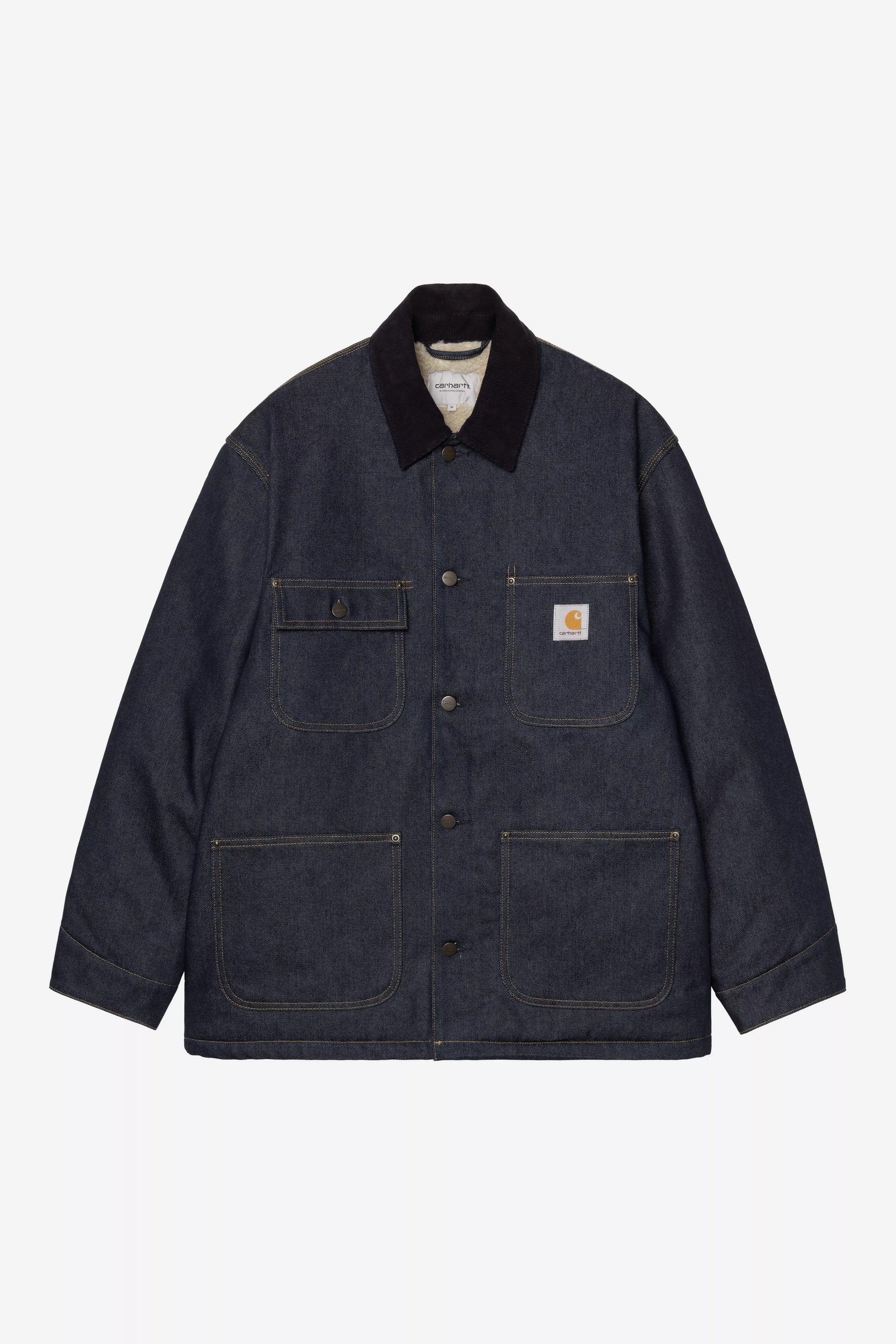 Veste Carhartt Wip OG CHORE COAT Blue Dark Navy