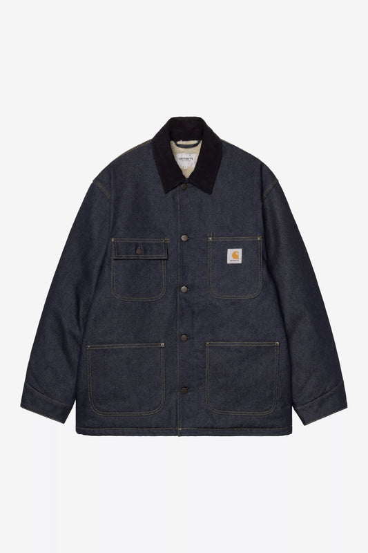 Veste Carhartt Wip OG CHORE COAT Blue Dark Navy