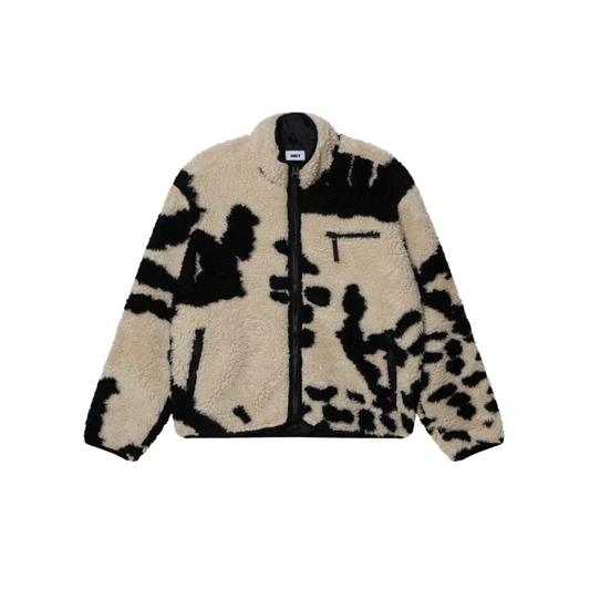 Veste OBEY SHAGGY SHERPA JACKET Kumbu Green