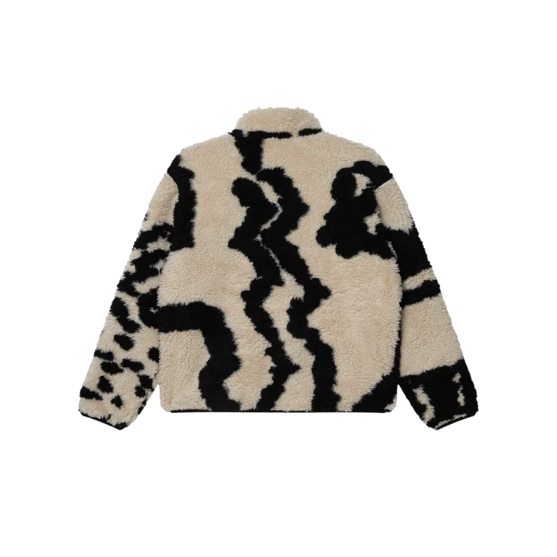 Veste OBEY SHAGGY SHERPA JACKET Kumbu Green