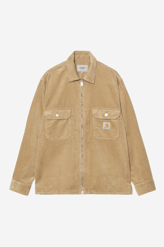 Veste Carhartt Wip REYNOLDS SHIRT JACKET Leather