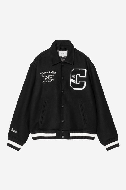 Veste Carhartt Wip WORLD CLASS VARSITY Black