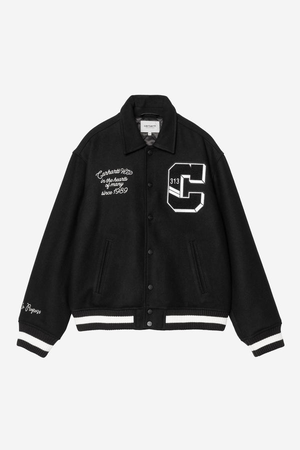 Veste Carhartt Wip WORLD CLASS VARSITY Black — Carhartt Wip