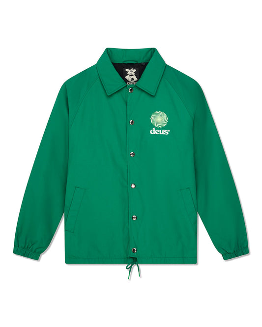 Veste Deus Ex Machina STRATA COACH JACKET Green
