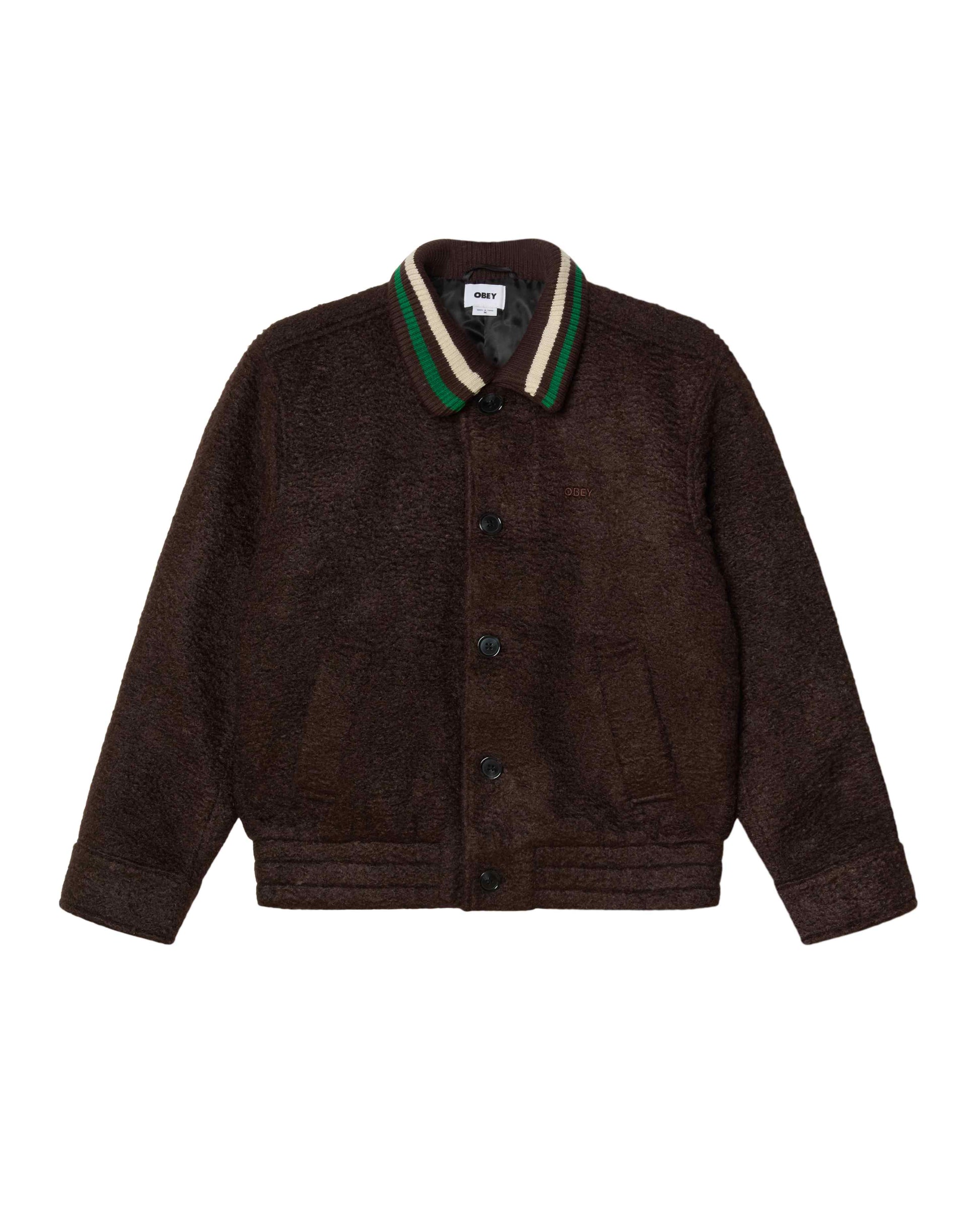 Veste OBEY ARDEN BLOUSON JACKET Java Brown